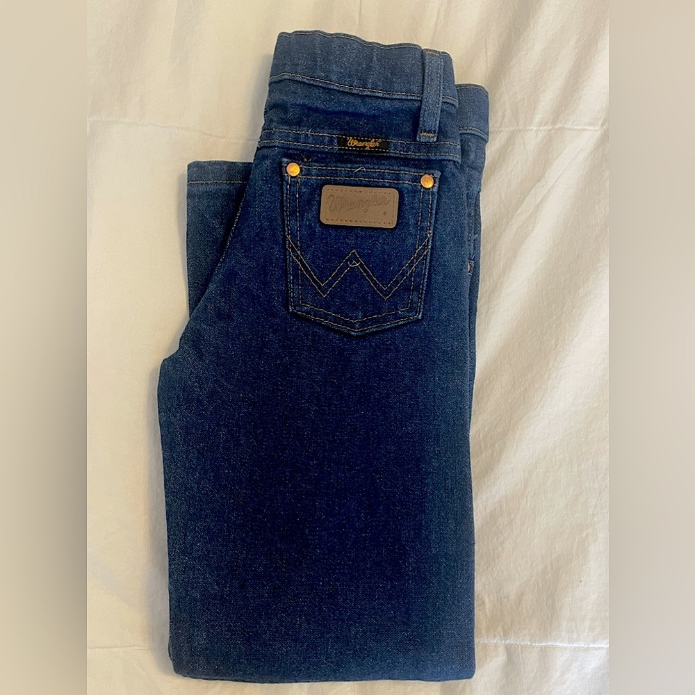 Wrangler Slim Boy’s Jeans in Indigo | Size 7